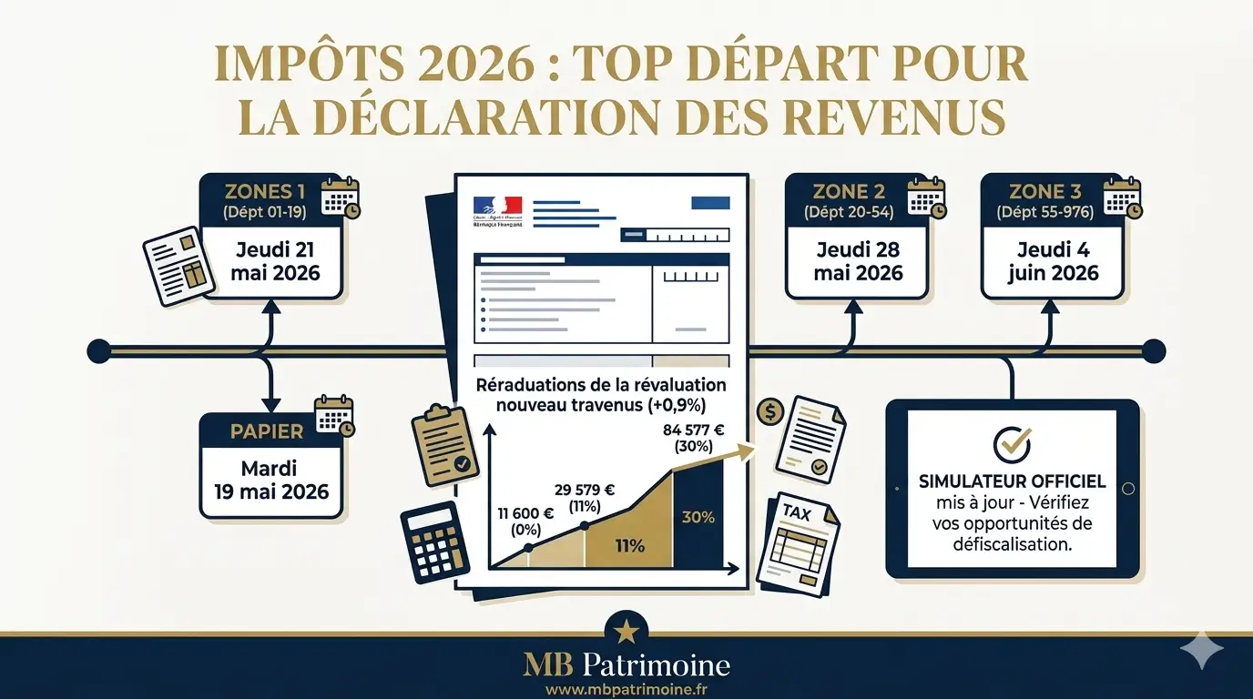 Déclaration impôts 2026
